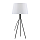 Anna Table Lamp White / Dark Grey - ANNA TL-WHDGY