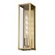 Arzano 1 Light Wall Light Large Antique Brass - ARZANO WB35-AB