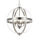 Bodum 4 Light Pendant Nickel Matt - BODUM PE4-NK