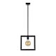 Collins 1 Light Pendant Matt Black - COLLINS PE1-BK