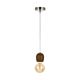 Enya 1 Light Pendant Suspension Walnut - ENYA CS-WAL