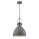 Fabrica 1 Light Pendant Small Grey - FABRICA PE30-GY