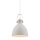 Fabrica 1 Light Pendant Large White - FABRICA PE40-WH