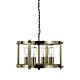 Finley 4 Light Pendant Small Antique Brass - FINLEY PE46-AB