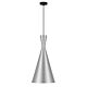 Flero Large Single Pendant Aluminium - FLERO PE30-ALB