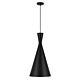 Flero Large Single Pendant Black - FLERO PE30-BKB