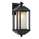 Havard 1 Light Wall Light Large Black - HAVARD EX23-BK