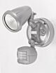 Illume 10 Watt Single LED Spotlight with Sensor Silver / Cool White - ILLUME EX1S-SL