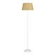 Jaxon Floor Lamp White / Wheat - JAXON FL-WHWT