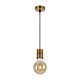 Lang 1 Light Pendant Suspension Antique Brass - LANG CS-ABBK