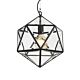 Lazlo 1 Light Pendant Small Black - LAZLO PE30-BK