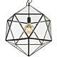 Lazlo 1 Light Pendant Large Black - LAZLO PE50-BK