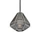 Magnus 1 Light Pendant Small Gunmetal - MAGNUS PE20-GM