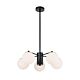 Marsten 5 Light Pendant Black / Opal Matt - MARSTEN PE5-BKOM