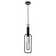 Marvin 1 Light Pendant Black / Gold - MARVIN PE1S-BKGD