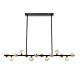 Moran 14 Light Pendant Black / Smoke - MORAN PE14-BKSM