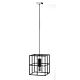 Nelson 1 Light Pendant Black & Chrome - NELSON PE1-BKCH