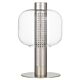 Parola Table Lamp Nickel / Clear - PAROLA TL-NKCL