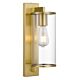 Perova 1 Light Wall Light Large Brass - PEROVA EX50-BRS