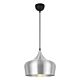 Polk 1 Light Pendant Medium Brushed Aluminium - POLK PE30-ALB