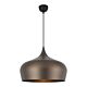 Polk 1 Light Pendant Large Brushed Bronze - POLK PE45-BZB