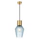 Rene Single Pendant Antique Gold / Blue - RENE PE20-BLAG