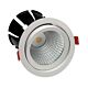 Rotary 12 Watt Round LED Downlight Nickel / Cool White - ROTARY RD12-NK85