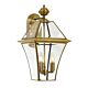 Rye 3 Light Wall Light Antique Brass - RYE EX27-BRS