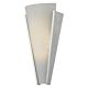 Saffi 12 Watt LED Wall Light Nickel & Frosted Glass / Tri-Colour - SAFFI WB-NK