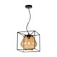 Sempre 1 Light Pendant Amber - Sempre PE26-BKAM