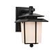 Silvan 1 Light Wall Light Black - SILVAN EX-BKOP