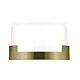 Solita 12 Watt Dimmable LED Wall Light Large Antique Brass / Tri-Colour - SOLITA WB35-AB