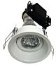 Taso GU10 Round Downlight Silver - TASO DL.RD-SL