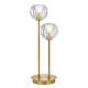 Zaha 2 Light 6W LED Table Lamp Antique Gold / Warm White - ZAHA TL2-AGCR