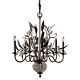 Cristal De Lisbon 6 Light Chandelier - 21017