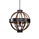 Bowdon 8 Light Pendant Aged Bronze - 21322