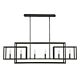 Quadrangle 6 Light Pendant - 21339