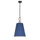 Delray 1 Light Pendant Blue - 21516