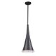 Kemi 1 Light Pendant Textured Black - 21519