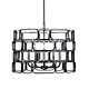 Becton 5 Light Pendant Matt Black - 21530