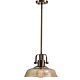 Kinnard 1 Light Pendant Antique Brass - 21539