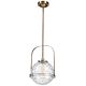 Mimas 1 Light Pendant Antique Brass - 21540