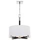 Newburgh 4 Light Hanging Shade Pendant Chrome - 21542