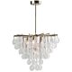 Goccia 6 Light Pendant Antique Bright Silver - 21544