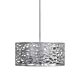 Elm 3 Light Outdoor Pendant Matt Silver - 22158