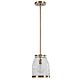 Crossley 1 Light Pendant Antique Brass - 22187