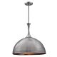 Raynott 1 Light Pendant Nickel - 22189