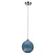 Gemblue 1 Light Pendant Aqua Blue - 22198