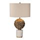 Taro Table Lamp Aged Metallic Gold - 27853-1