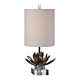 Silver Lotus Table Lamp - 29256-1